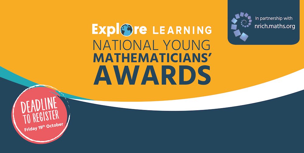 Bobby_Seagull's tweet photo. Teachers! This is the last week to register for the National Young Mathematicians' Awards by @exploretutors. Maths is an integral part of our lives &amp; this competition encourages children to see its importance &amp; excitement. Register a team at https://t.co/Mq1ngdQuMA

#MathsAward https://t.co/O63JSXPwgD