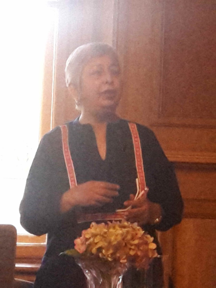 kaskekanke's tweet image. Sadhana Naithani in her plenary speech: "Incompleteness of materials is core of our discipline (#folklore studies). Collections, documents are always selective, limited; there are missing and silenced voices." #SensitiveIssues #ArchivesConference