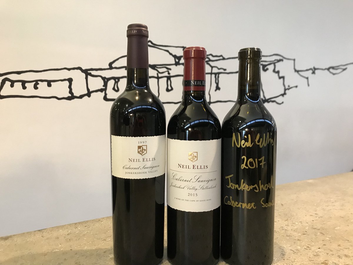 Warren Ellis (@neilelliswines) on Twitter photo Getting our Jonkershoek Cabernet 1997-2017 ready for <a href="/stellenboschcab/">Stellenbosch Cab</a> Getting our Jonkershoek Cabernet 1997-2017 ready for <a href="/stellenboschcab/">Stellenbosch Cab</a>