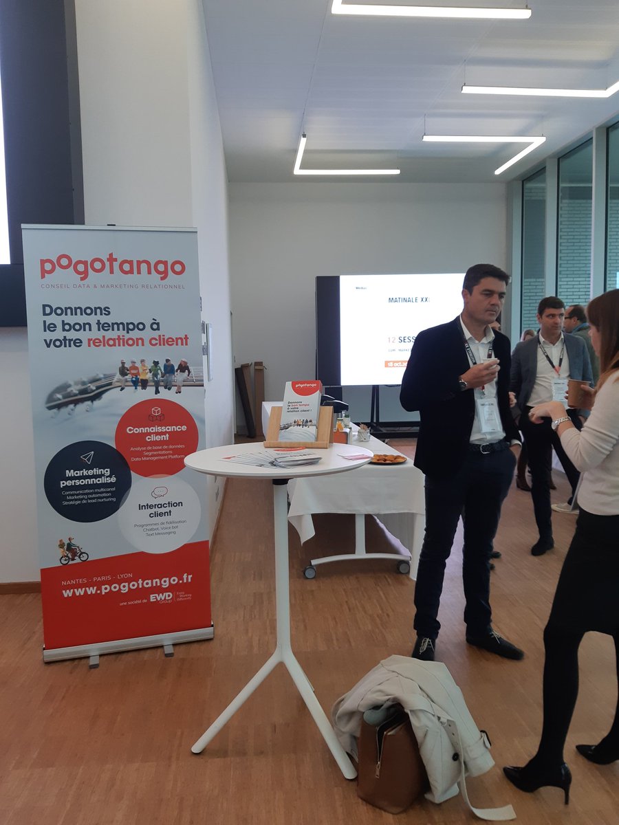 pogotango_fr's tweet photo. Jour J de la #MatinaleXXL by @CometMedias ! Retrouvez @FabriceFlucas sur notre stand et @hmore44 à 9h45 pour une #conf sur le #MarketingRelationnel https://t.co/Q3esqaslIy