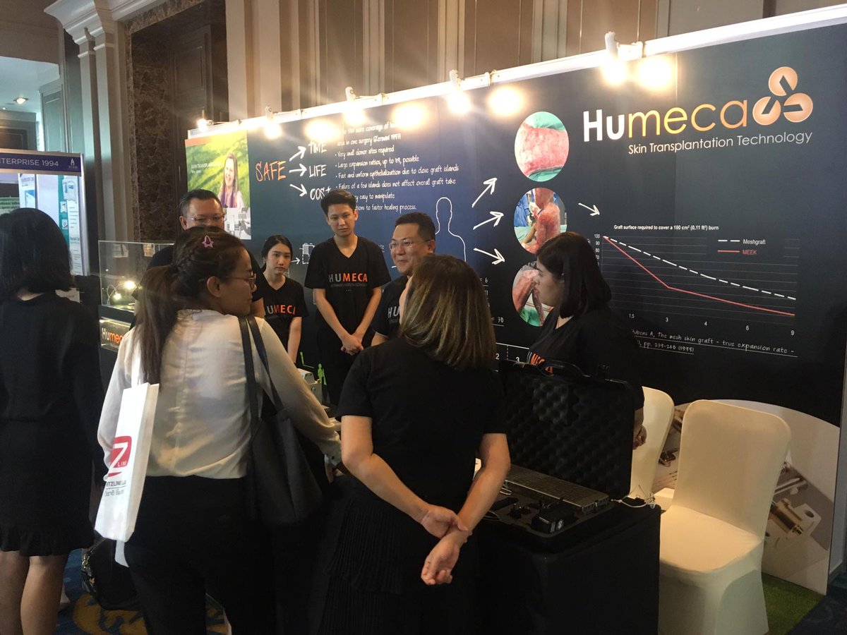 Together with our distributor, in Bangkok, we attend The 28th Annual Meeting of The Society of Plastic and Reconstructive Surgeons and The Society of Aesthetic Plastic Surgeons of Thailand. Our distributor welcomes all guests with syrup waffles from Holland in Humeca bags.