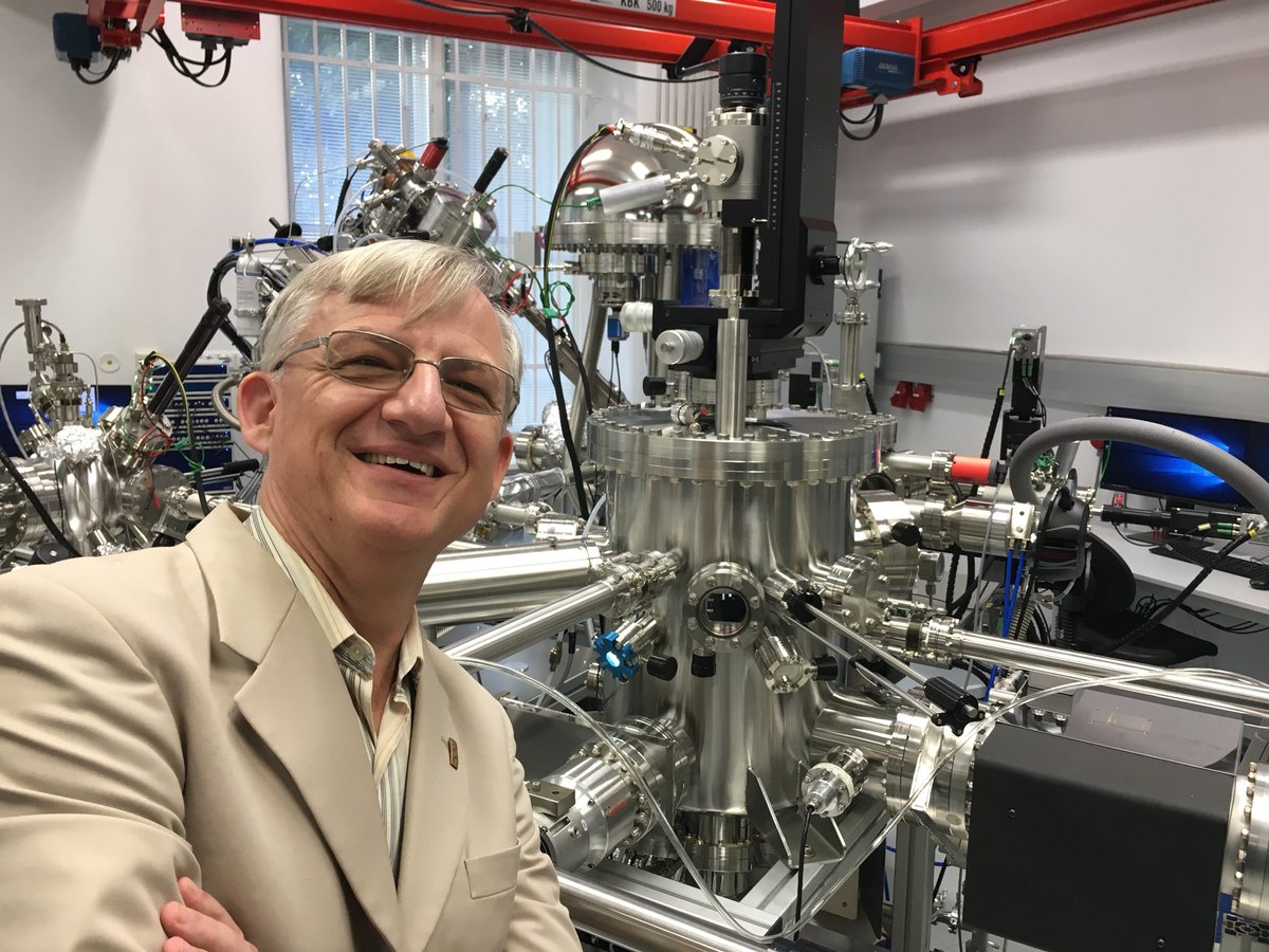PumeraGroup's tweet photo. Center of gravity moves from #NTUsg to @VSCHT Prague. After hosting NTU #provost, @NTUSCBE colleagues, @HarryHoster, we @VSCHT are pleased to have Rod Bates from my former department at #NTUsg to inspect our vacuum system,  N2 generator &amp; beer and to extend our collaboration https://t.co/mApcncn8aj