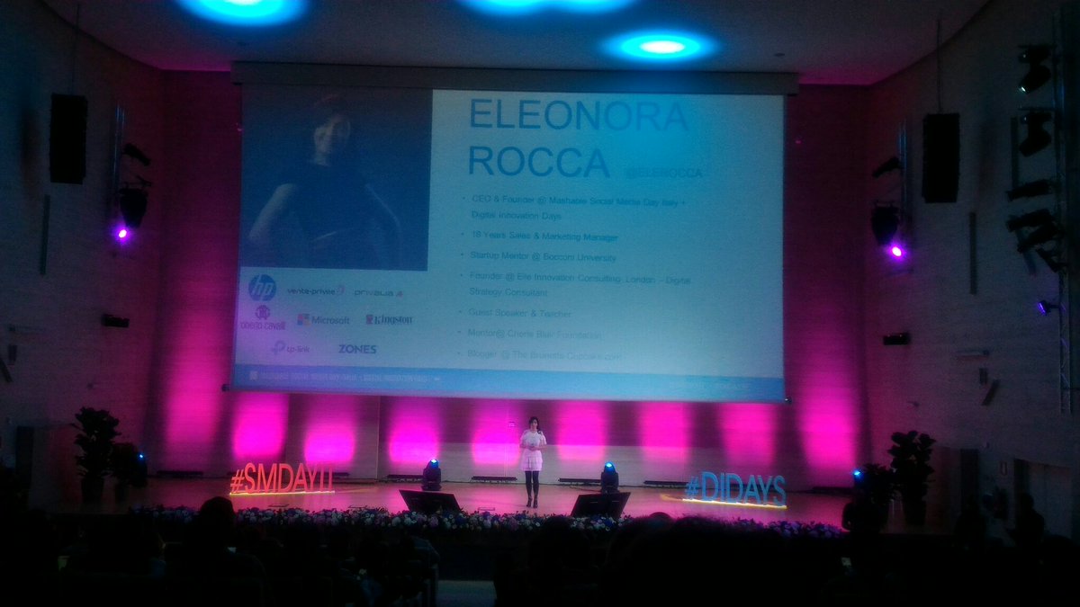 francesca__bert's tweet photo. Si inizia 🙌 #SMDAYIT #DIDAYS @SMDAYIT @uniiulm con @Elerocca https://t.co/1pXEYsLEAr