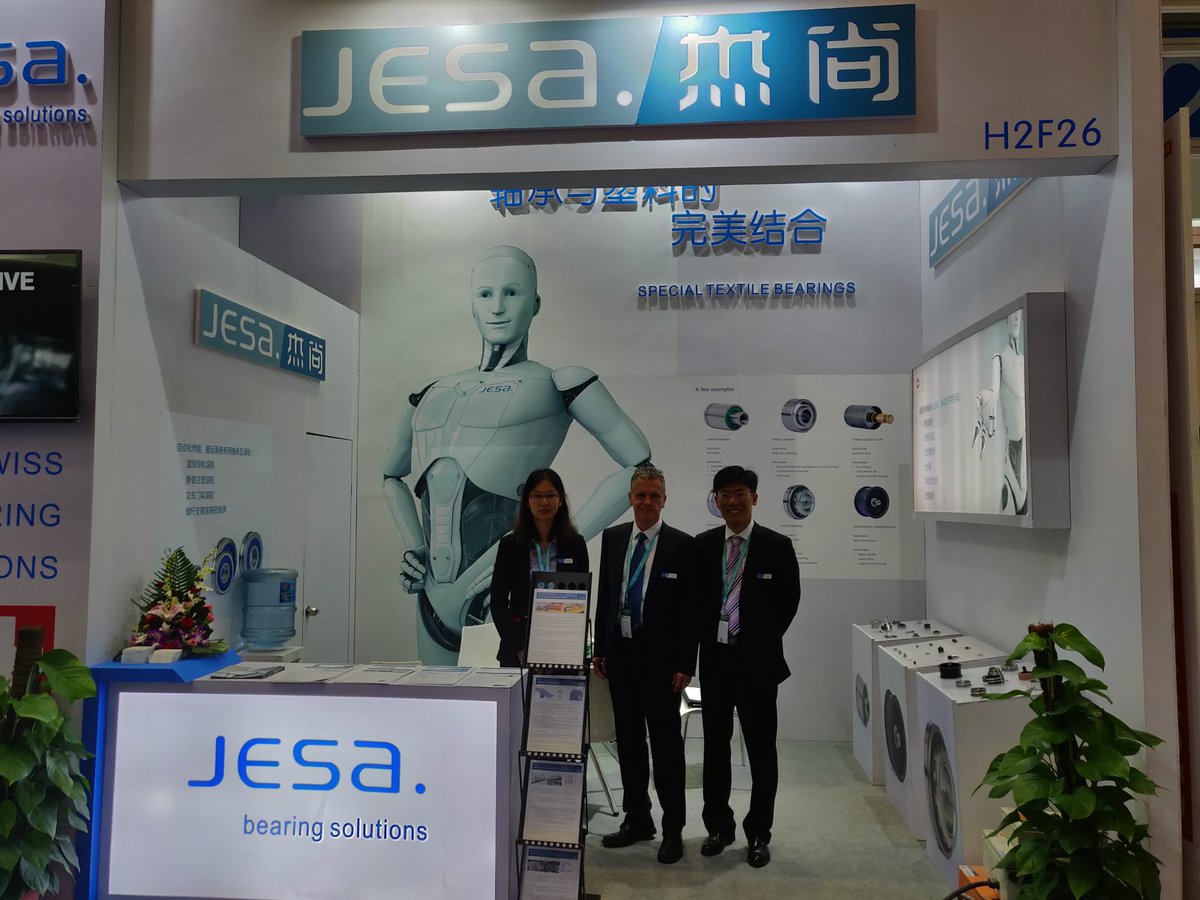 JESASolutions's tweet photo. Come and visit us at ITMA Asia in Shanghai. We are waiting for you in Hall H2, Stand F26.  #itmaasia #shanghai #textile #exhibition https://t.co/rBurPH2chD