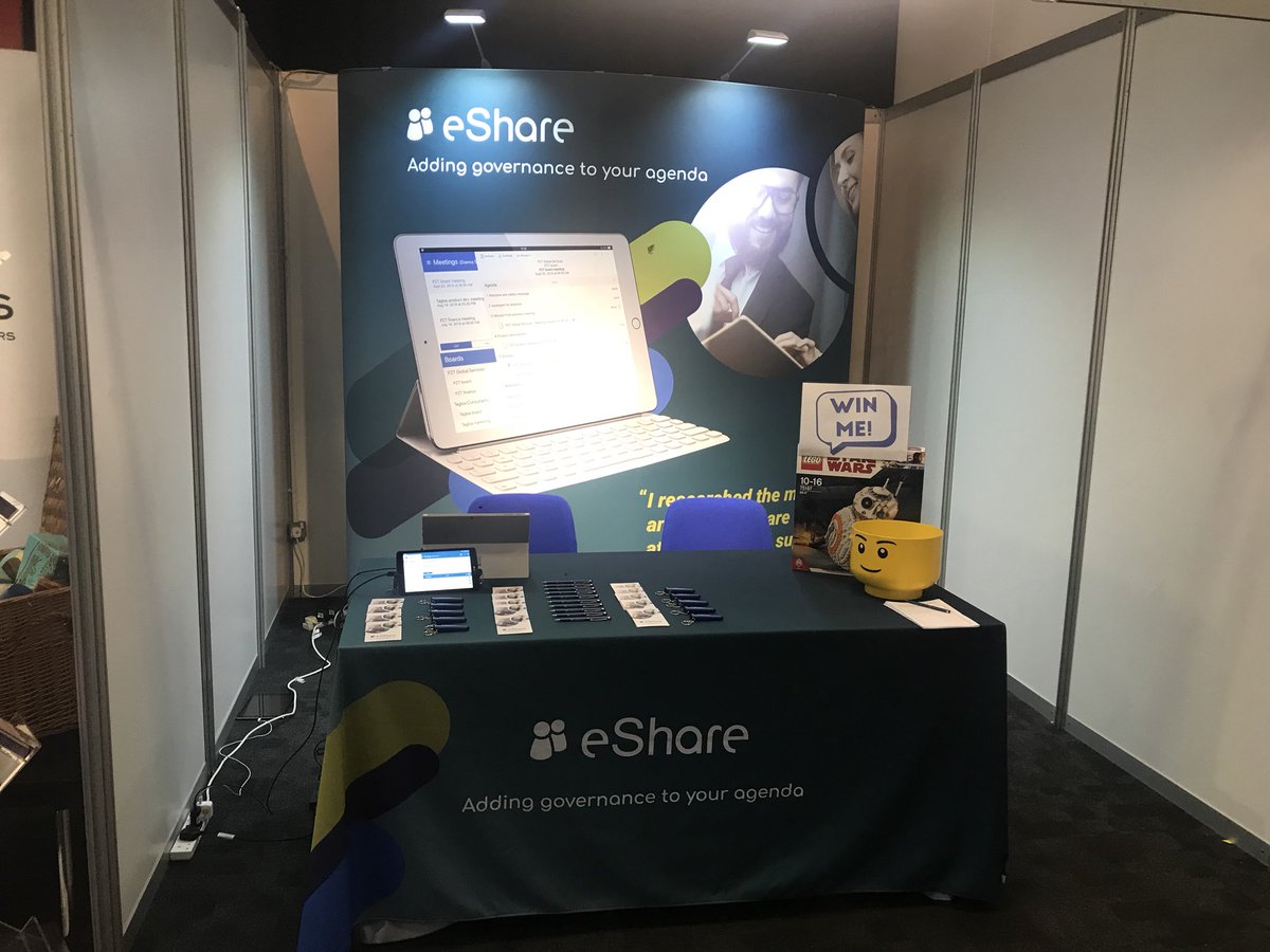 Ready to roll on day two. Come and chat at Stand 103 and see how we can improve your meeting management and efficiency. Plus we have Lego to win, we promise it’s for all ages. #PLSAAnnual #PLSA