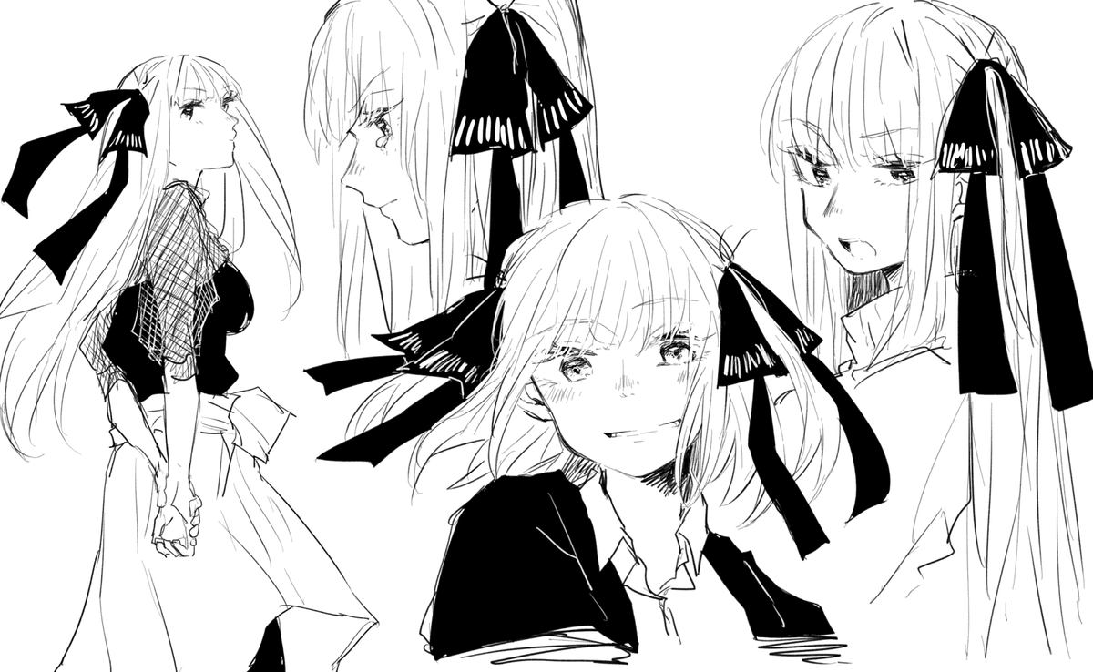 五等分の花嫁二乃 髪もっと長かったわ 