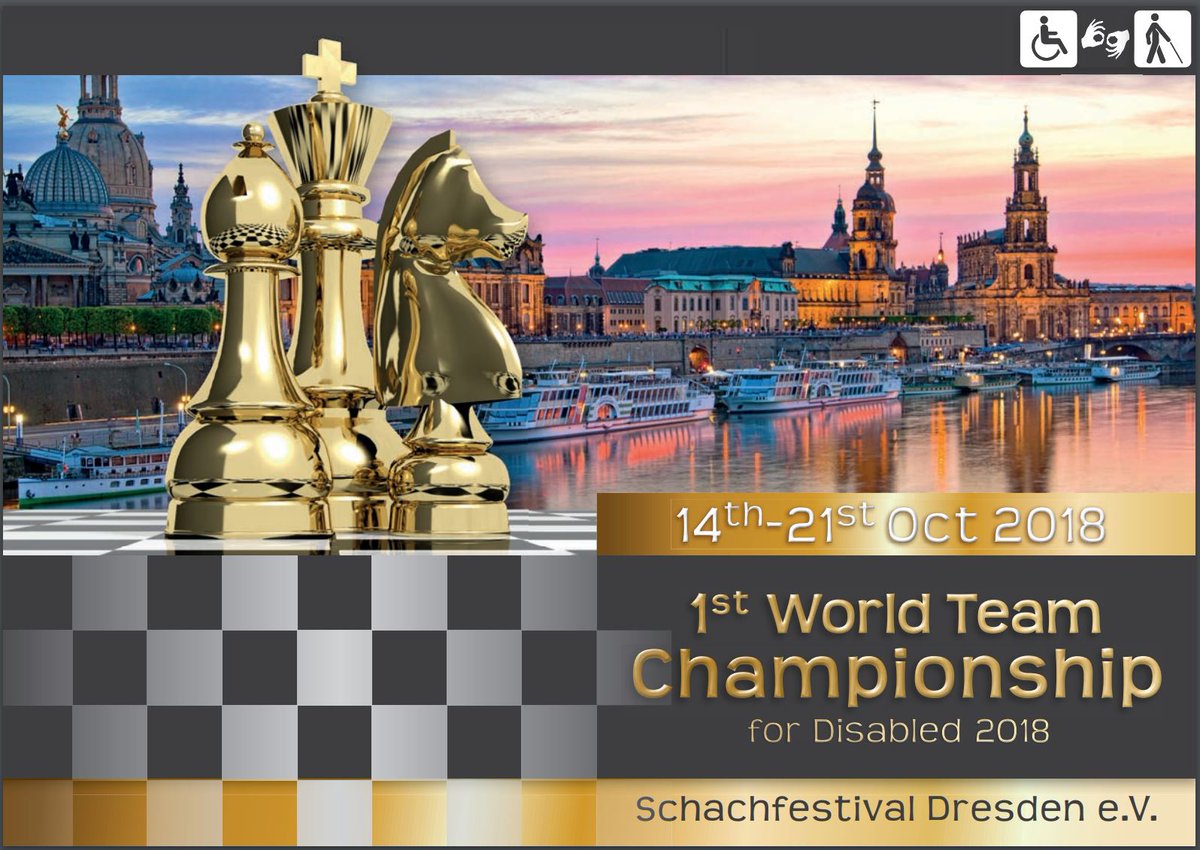ChessbaseIndia's tweet photo. Opening report of the 1st FIDE World Chess Championship for the Disabled 2018
https://t.co/TNDcr79QpN
#WTCD #FIDE #WorldTeamforDisabled2018 https://t.co/sTtbJXwtK2