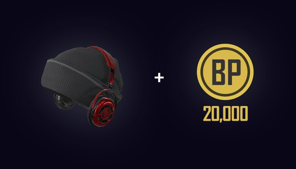 We sincerely apologize for the negative experience caused by our recent server connectivity and matchmaking related issues. As compensation, we will be gifting all PC players the Black Beanie with Headphones item along with 20,000 BP. Log in to PUBG by 5pm PDT on Oct 23 to claim.