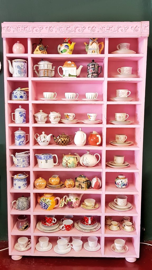 Tea lover? You have to visit Mrs T Potts at 1Fox for all things tea and pretty. 

It's always time for tea.