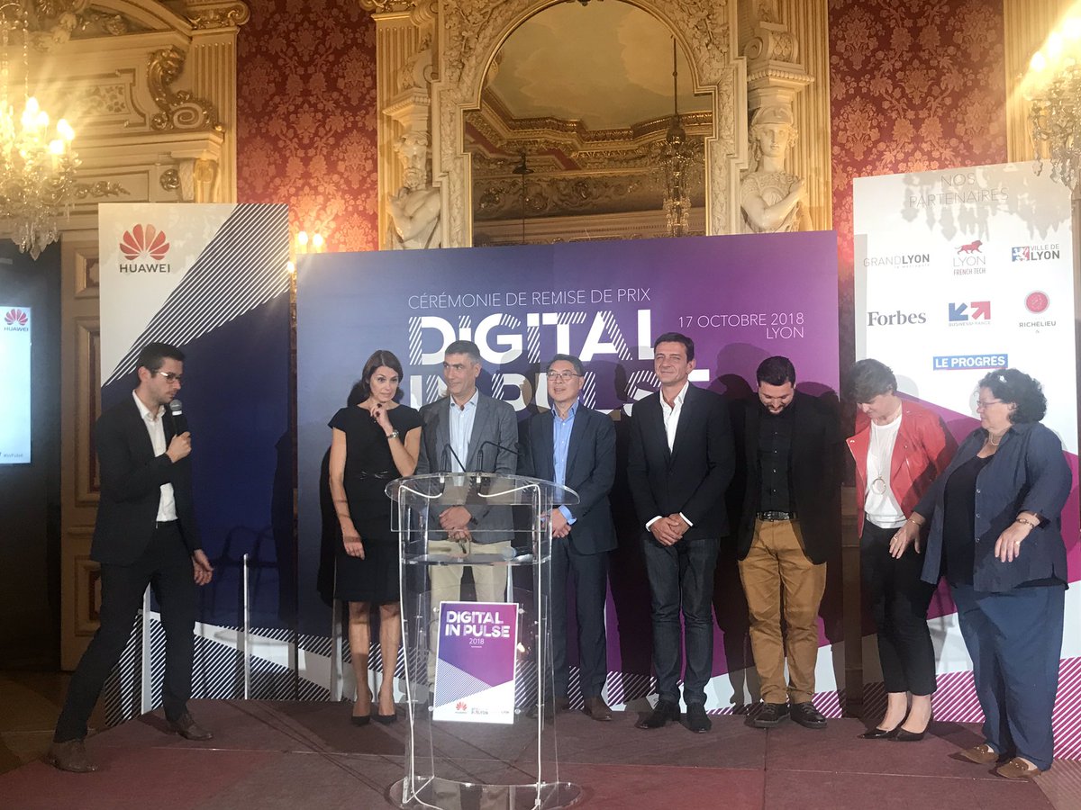 Bravo à <a href="/CosmoConnected/">Cosmo Connected</a> et Benomad gagnants du concours #inpulse organisé par <a href="/HuaweiFr/">Huawei France</a>  avec <a href="/PF_Degon/">DEGON</a> #startups #iot