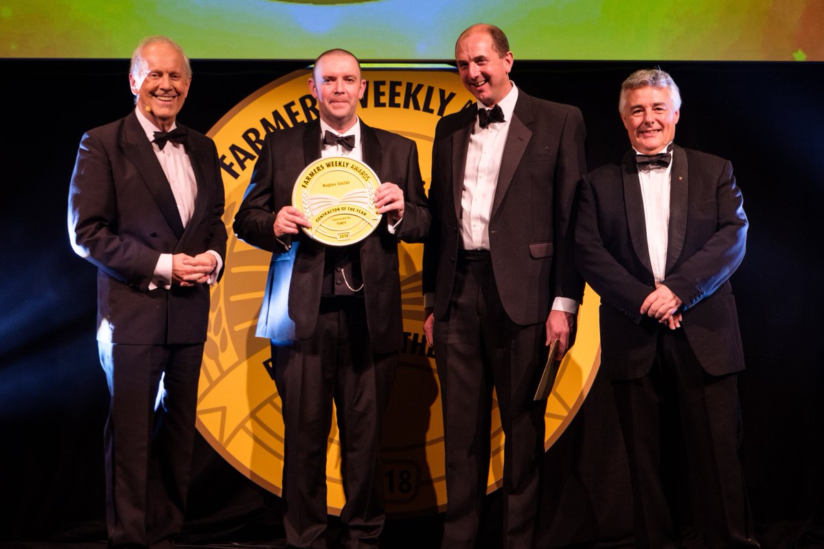 FW_Awards's tweet photo. Congratulations! Sinclair Contractors is the Farmers Weekly 2018 Contractor of the Year. 
Could you be the 2019 winner, nominations are now open  https://t.co/YhsWJnxQlz https://t.co/64vS6Wgog3