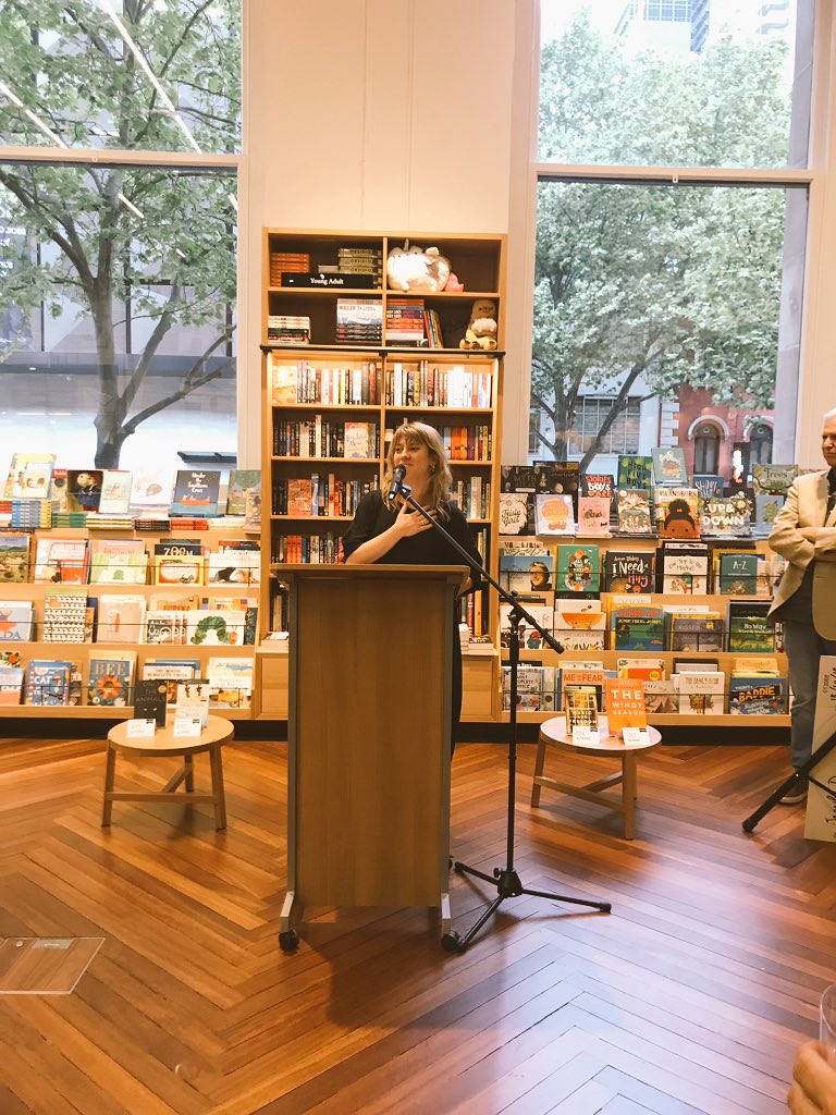 Congratulations <a href="/jenniferdown/">spooky spice</a> on winning <a href="/ReadingsBooks/">Readings</a> Prize for new Australian fiction! Love the new Readings Shop <a href="/Library_Vic/">State Library Vic</a> #ReadingsPrize #ozlit #shortstories