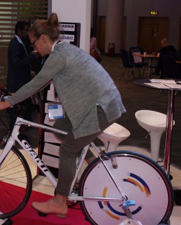 Biotronik_UK's tweet photo. #ThrowbackThursday #HRC18 : #Cardiology experts raced against our team on a #BikewithBIO sprint. We talked about how different #ClosedLoopStim is to an #accelerometer response for patients on bikes. A staggering 30-40% of PM patients are affected by Chronotropic Incompetence! https://t.co/dX41dd57KR
