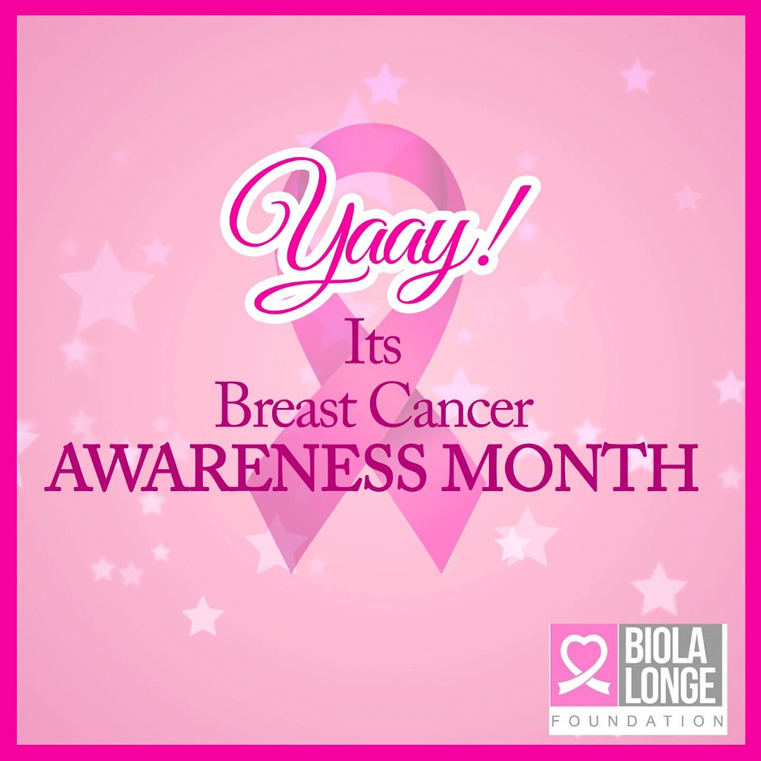 blfoundation_ng's tweet photo. It's the Breast cancer awareness month!!
The best protection is early detection. 
Check your breast today.
#blfoundation
#breastcancerawareness
@brecanigeria
@AWCAA
@SusanGKomen https://t.co/BHrSscElNI