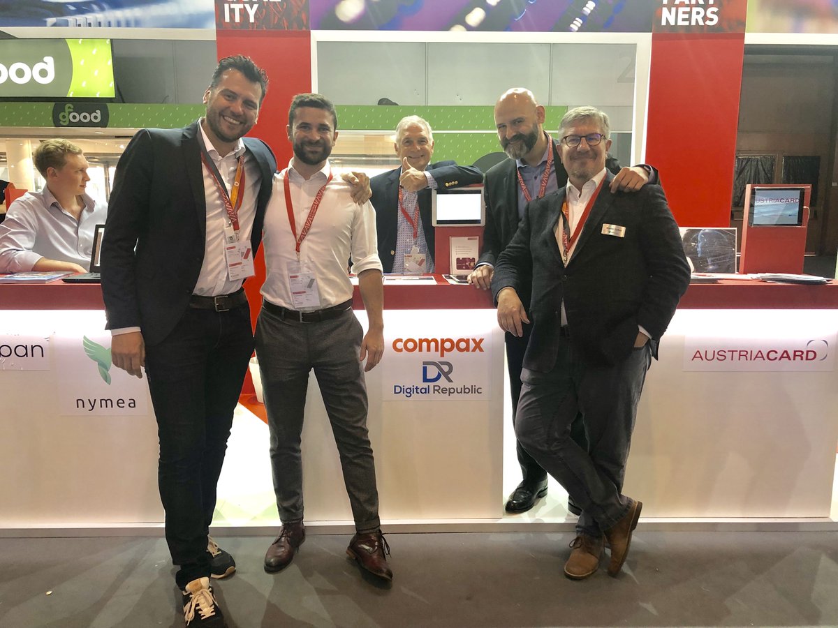 DigitRep's tweet photo. #Day2 at the #IoTSWC18: Perfect match! Concentrated IoT competence in one place. #Microtronics

Martin Buber &amp; Martin Vaibar

#Day2 : #Barcelona : #IoT : #Microtronics : #ThingsEconomy : #M2M : #Retail : #SmartProducts : #SmartMeter : #SmartLightning https://t.co/HCp2lZj6bT
