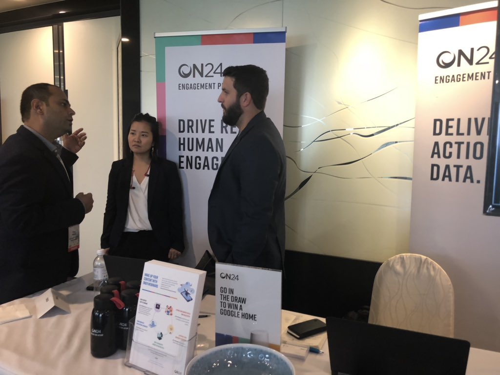 Shoutout to <a href="/ON24/">ON24</a>, our exhibition partner for being a part of #B2BOnlineAsia