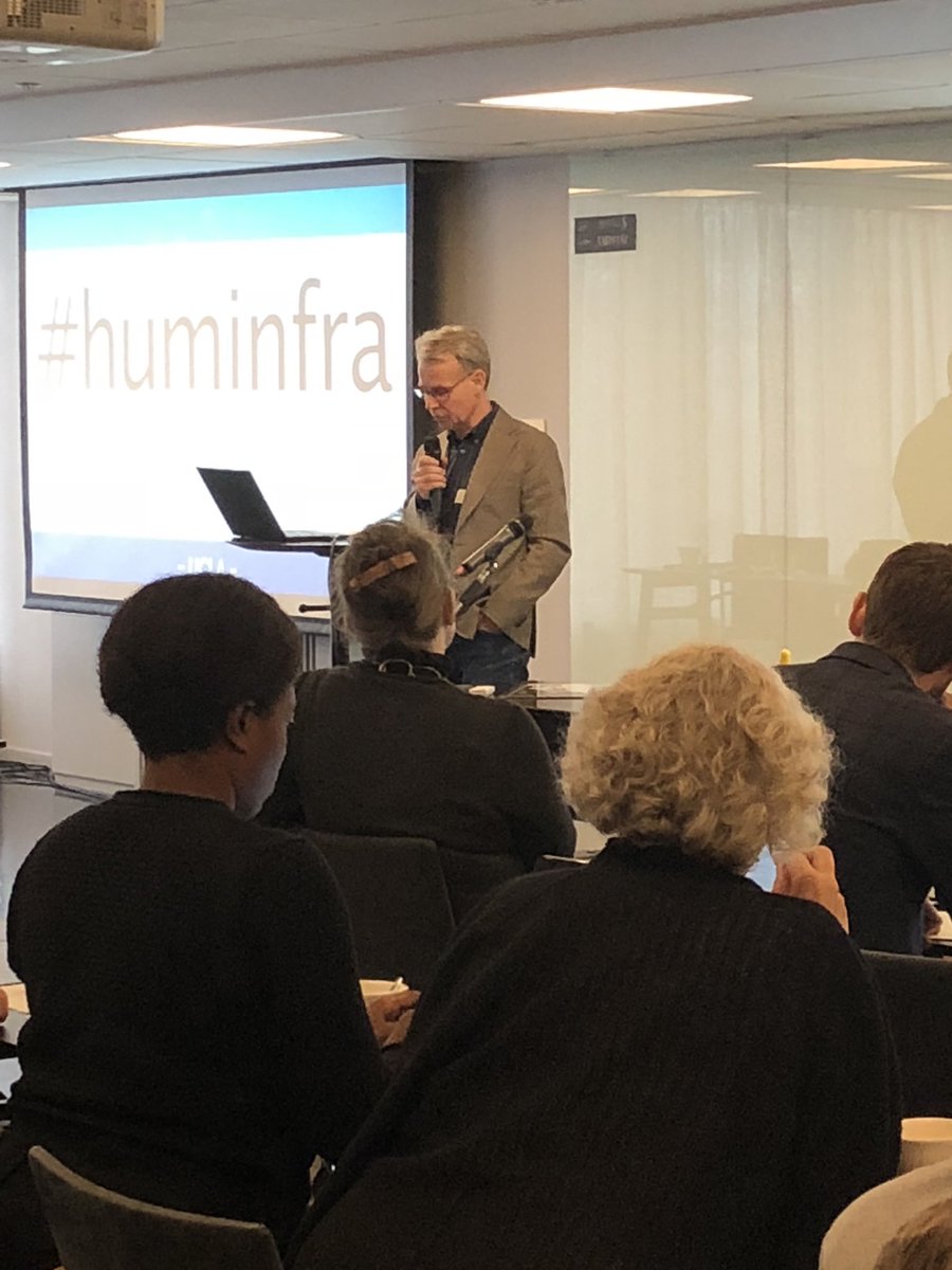 Anders Ekström om att #huminfra också handlar om hur kunskapen verkar i samhället!