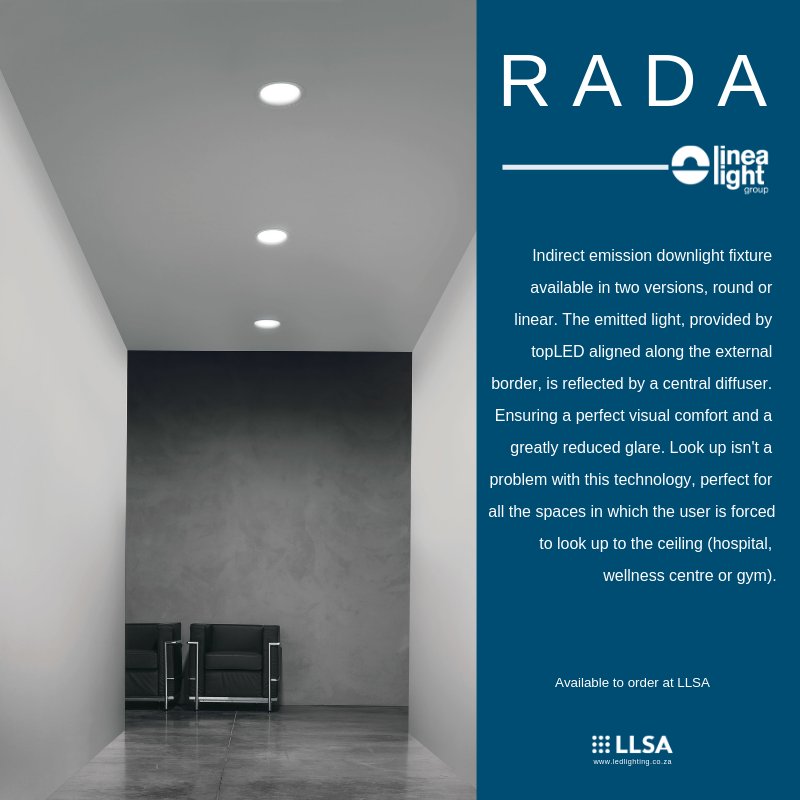 LEDLightingSA's tweet photo. The @LineaLightGroup Rada #light fitting.
Available to order at LLSA.
#led #light #lightingdesign #architecture #lightingsolution #linealight #llsa #CapeTown #Johannesburg #Durban https://t.co/VTdfoQWena
