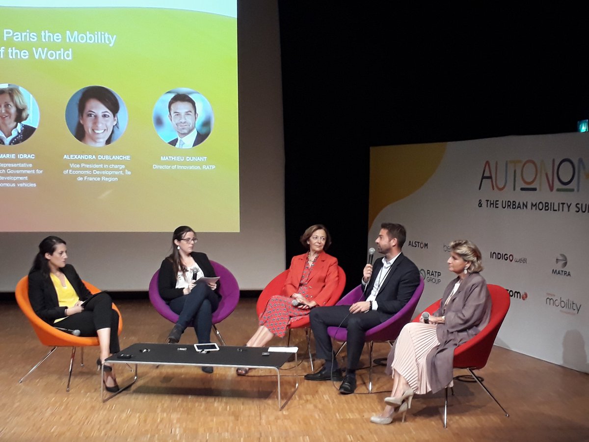 RATPgroup's tweet image. [#Autonomy2018] "La #mobilité se doit d'être inclusive. L'#inclusion, c'est par exemple des bus 100% accessibles ou encore l'accès des seniors au transport à la demande", a expliqué Mathieu Dunant, Directeur Innovation RATP