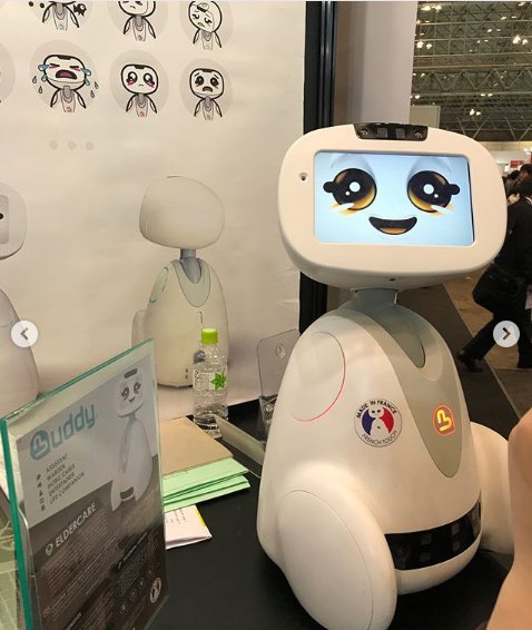 adoptbuddy's tweet image. [VIDEO] I express myself in video at the #CEATECH show in Japan. I always present myself in good shape and good mood in front of the flow of visitors intrigued by my angelic smile! 😇 #CEATEC2018 #CEATECJAPAN2018 

📽️Video Here: instagram.com/p/BpEQPVYDLkc/…
