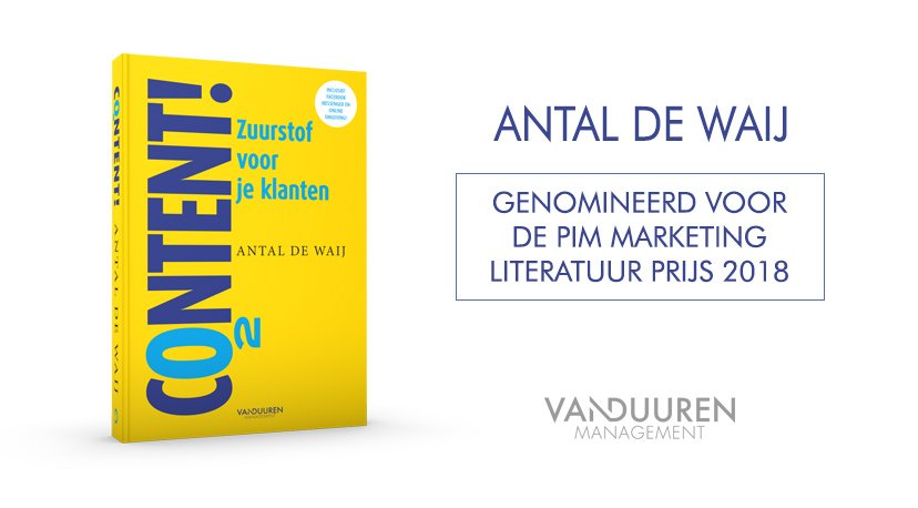 Content! is genomineerd voor de PIM Marketing Literatuur Prijs 2018. Van harte gefeliciteerd <a href="/antaldewaij/">Antal de Waij</a>!

adformatie.nl/merkstrategie/…