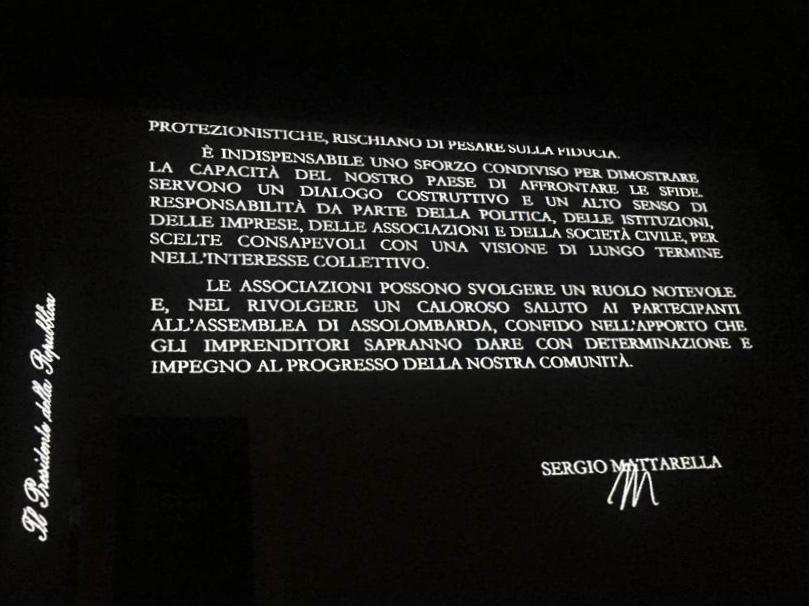 #Milano e la Lombardia sono portatori del desiderio di un futuro migliore basato su senso di #responsabilità. Le parole del Presidente della Repubblica Sergio Mattarella aprono l’Assemblea Generale 2018 di #Assolombarda. #Assolombarda2018