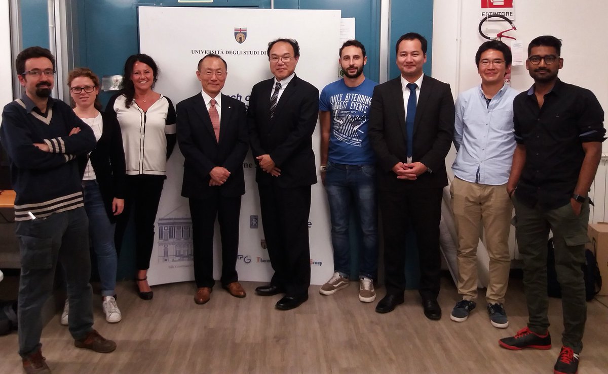 <a href="/TPG_UNIGE/">Thermochemical Power Group</a> is proud to host the CRIEPI's members during their visit in our Lab. Come to visit our Collaborations page on the website to discover more about <a href="/TPG_UNIGE/">Thermochemical Power Group</a>'s links:tpg.unige.it/TPG/links/
#research #innovation #collaboration