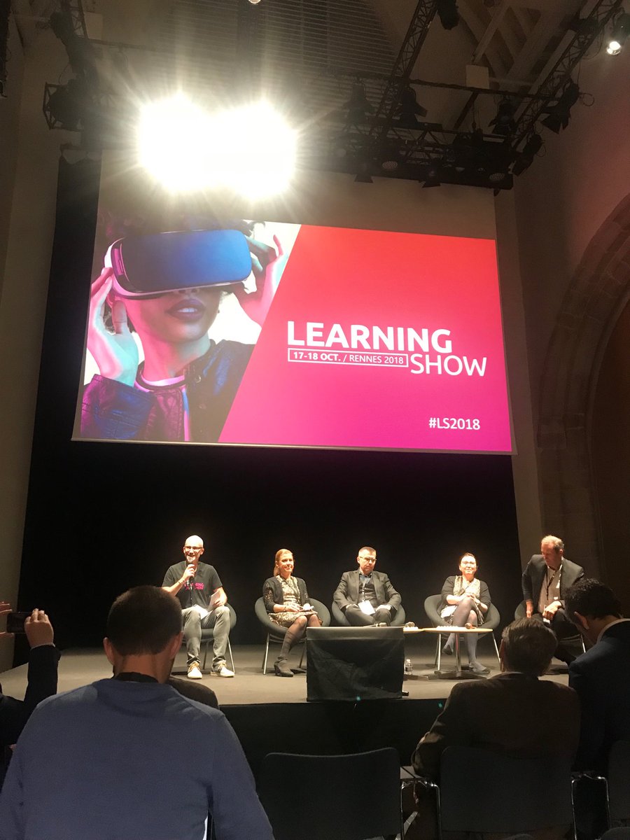 Chamayou's tweet image. Démarrage du #learningShow causerie sur les métiers de demain 👍