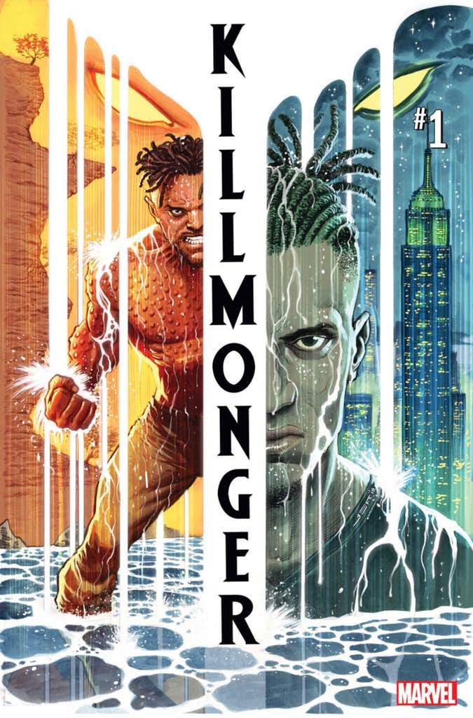 BagsAndBeards's tweet photo. This Dec, @Marvel will release KILLMONGER, a 5-Issue mini focused on the Wakandan exile’s devotion to revenge from the creative team of @bryanedwardhill and @juaneferreyra! #Marvel #Killmonger #EricKillmonger #NJadaka #BlackPanther #TChalla #Wakanda #Comics #DNN https://t.co/FewWjVitTG
