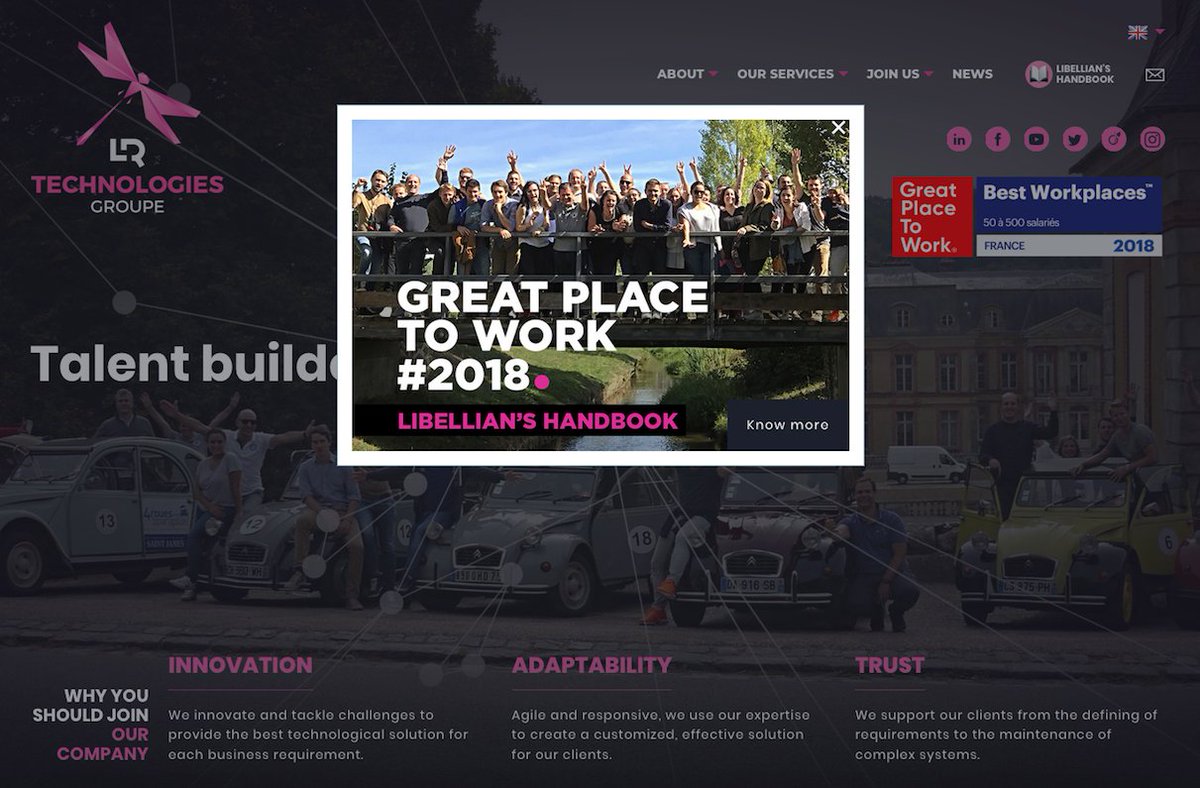 LRTechnoGroupe's tweet image. @LRTechnoGroupe continue sa conquête ! 
Notre Libellule se prépare à décoller au delà des frontières. 

Nos prochains projets ? 
La Belgique, la Suisse, le Luxembourg et le Portugal ! 🇧🇪🇨🇭🇱🇺🇵🇹

Découvrez donc dès à présent notre site Internet en anglais: 
lrtechnologies.fr/en