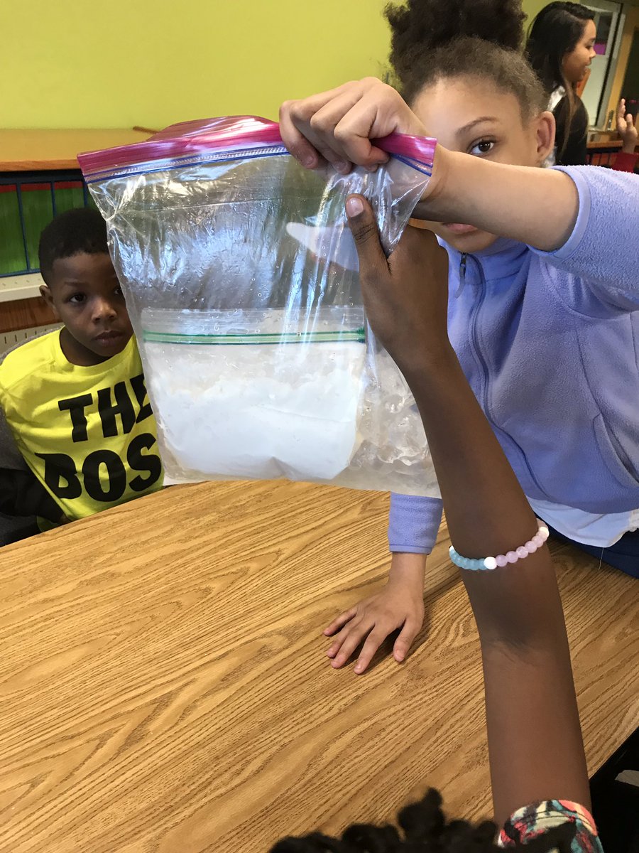 JanetSnook's tweet photo. We do fun, sciencey stuff at our school! @CompassHMC1 #icecreammaking https://t.co/Nzm5a4xkIR
