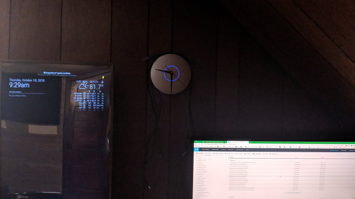 RealNicHarper's tweet photo. The moment you look up from your programming and survey work and you realize it's 9:30AM #ubnt #LiveWireAutomationDE #RTICorp https://t.co/c1tnHhajMD