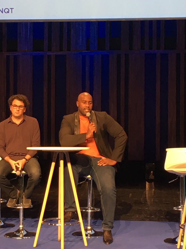 OliviaMaironis's tweet photo. En direct du #TalentsHubNQT avec un témoignage inspirant 💯 de @teddyriner 💪🏽 qui donne envie de se dépasser et réussir dans sa carrière #professionnelle. Édouard Philippe, 1er ministre est également intervenu. Boostons notre #avenir 🚀 "tous champions dans la tête" #Jobs #Emploi https://t.co/u1EJoxfmQk