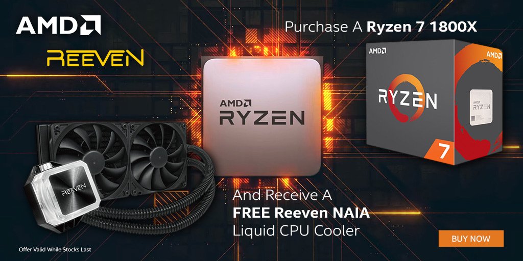 wootware's tweet photo. An-NAIA-late The Heat With This Cool Deal! - https://t.co/F8trnxsbf3
@AMD @AMDRyzen
#AMD #Ryzen #Reeven #1800X #LiquidCooler #WootItUp https://t.co/ssl5GgXdPG