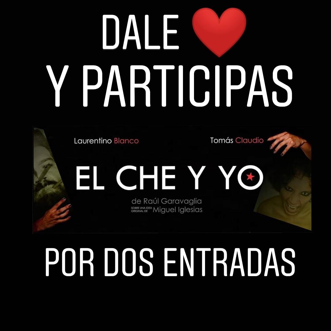 #BuenJueves estamos sorteando 2 entradas para #ElCheYYo dale ❤️ o RT para participar