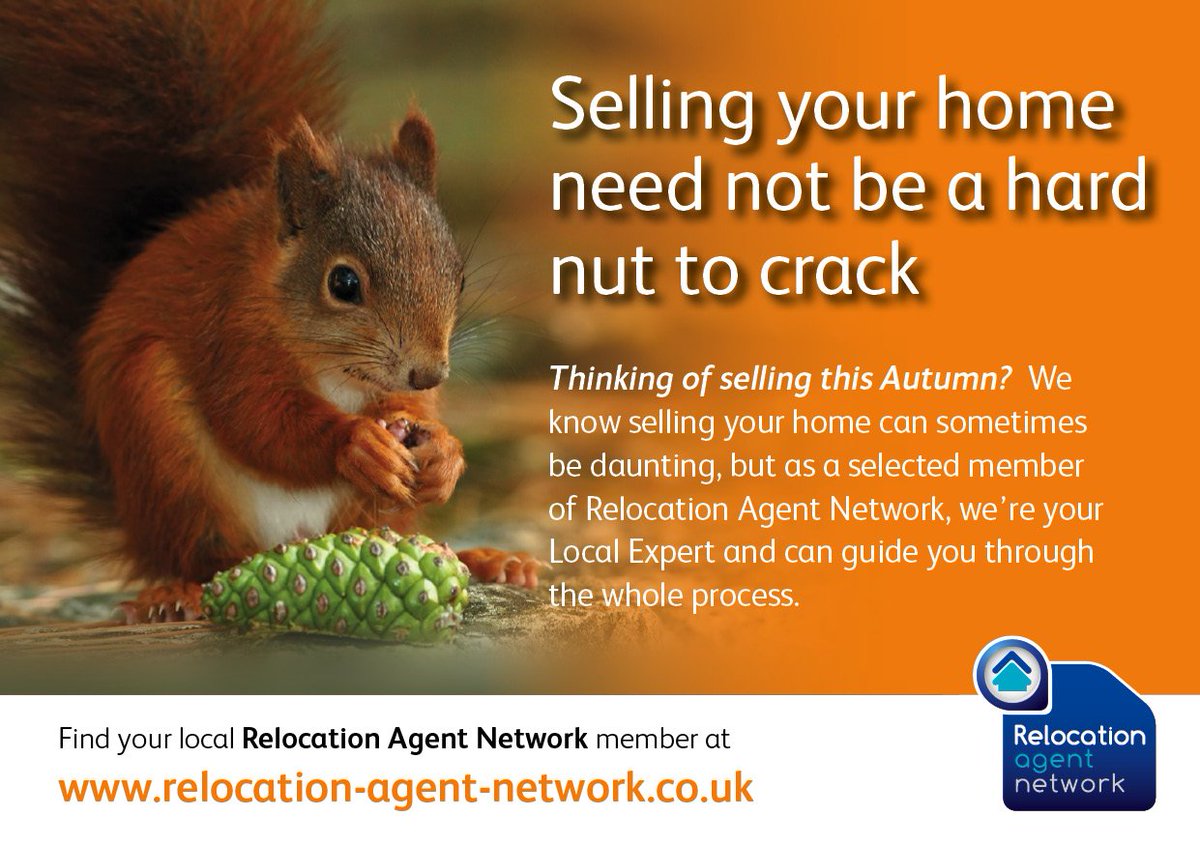Selling your home need to not be a hard nut to crack! 

We've been handpicked in the area as the local expert for the Relocation Agent Network! 

Get in touch here: webbers.co.uk/contact