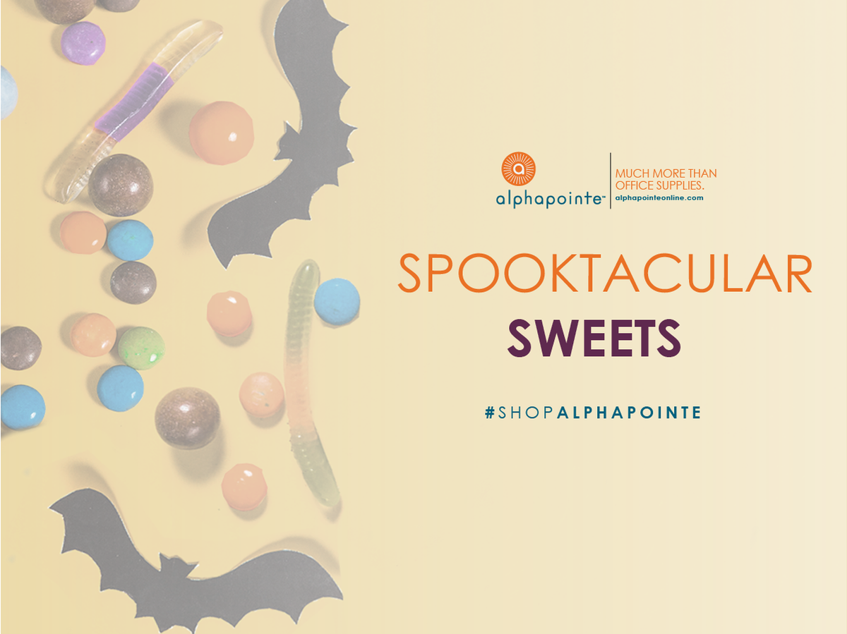 AlphapointeNY's tweet photo. Satisfy your candy cravings and create employment opportunities. Alphapointe Online has #SPOOKtacular sweets for your #Halloween party. https://t.co/92G1t1N0i8 #NDEAM #ShopAlphapointe https://t.co/F08PR2e4wx
