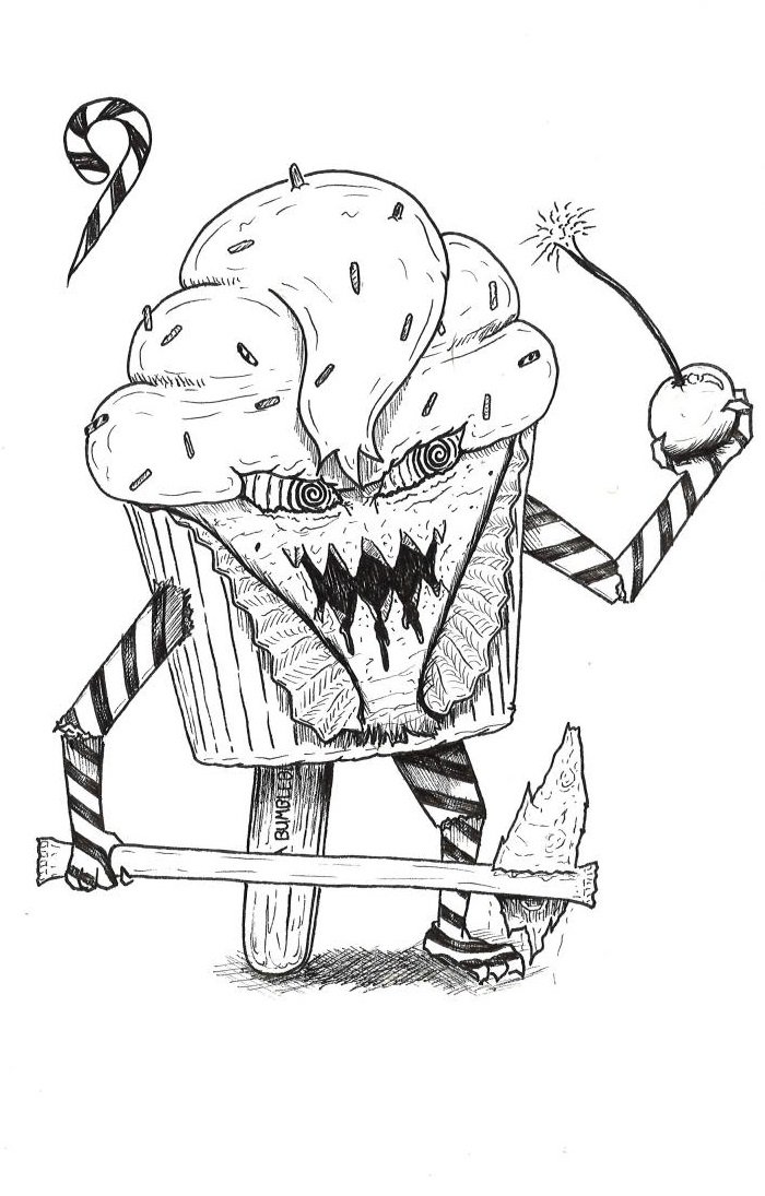 FunkyPayps's tweet photo. Third Set of #inktober drawings. Lots of inspiration coming from @edmundmcmillen for these days. https://t.co/YnO3u9k16V