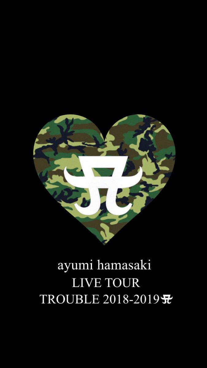Midori 翠 Ayumi Hamasaki Live Tour Trouble 18 19 A ロック画面画像 Ayumihamasaki Mi Aimage T Co P847jo2kvd Twitter