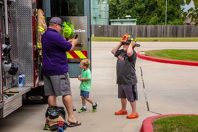 Springfdtx's tweet photo. We are #SpringFireProud to have welcomed some wonderful new members to the #SpringFireFamily at our first Special Day for Special People. The hose skills were quite impressive, but the smiles made our week. https://t.co/hXUlOGVLfe
