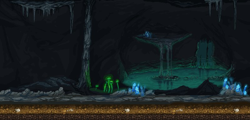 GraveyardMarch's tweet photo. Some more old stuff. A mysterious cave. #gamedev #pixelart #retrogaming #indiegame #oldschool #indiedev #mobilegame https://t.co/fWfaQdnefo