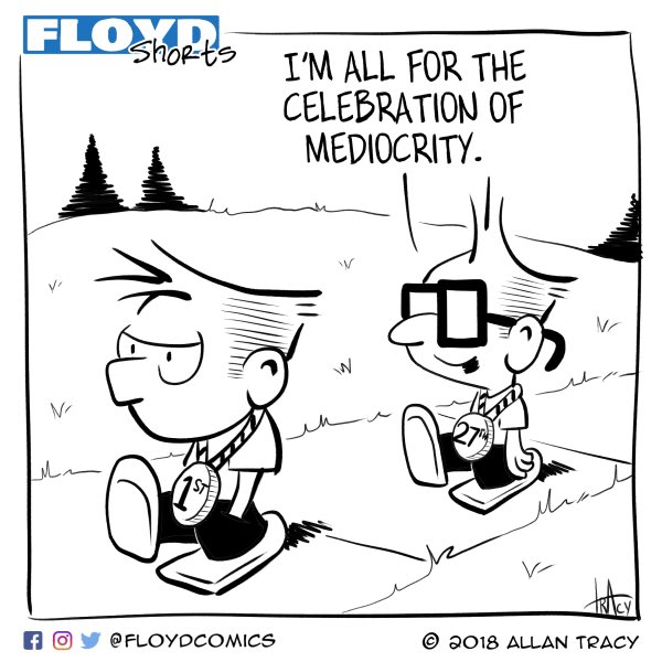 Floyd Shorts—Participant. #humor #comics
