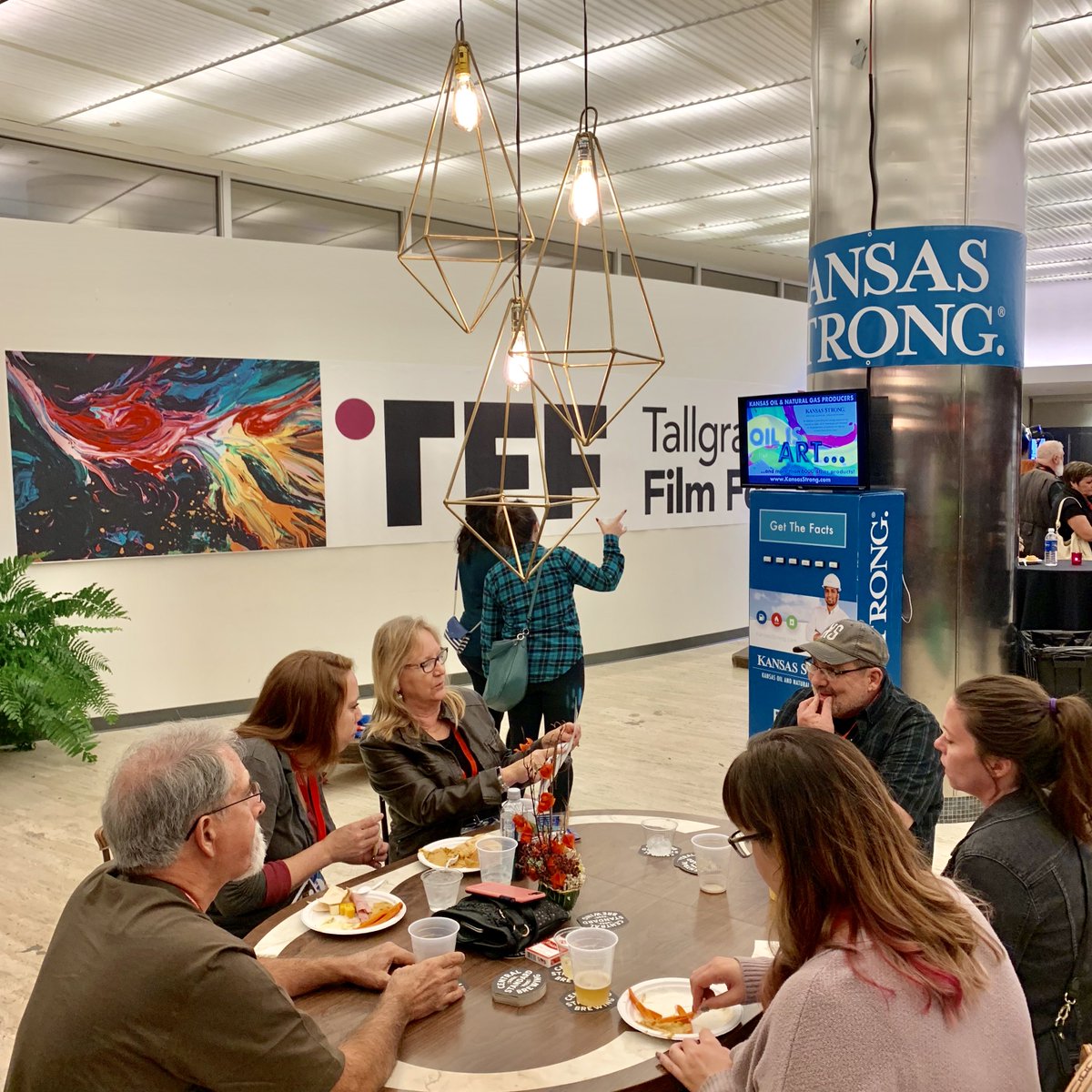 Don't forget, <a href="/tallgrass/">Tallgrass Film Association</a> fans to stop by @CandelaTheLUX to hang out in the VIP Lounge during the festival. <a href="/DrinkCSB/">Central Std. Brewing</a> is on tap! 
#tallgrass16 #TheLUXLiving