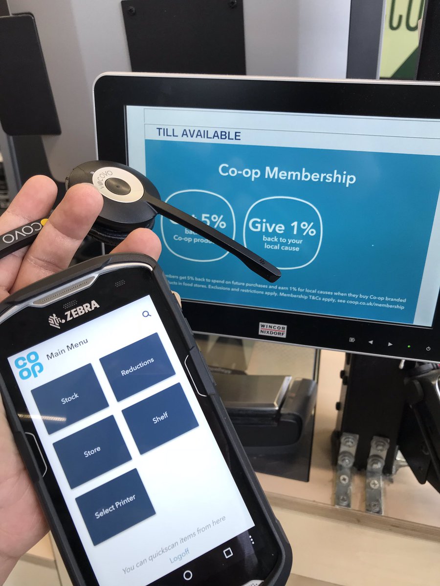 angelmijaan's tweet photo. #newheadset #newhandset #tillscreen is new as well @coopuk feeling new and modern #thecoopway https://t.co/SgvgFB60eI