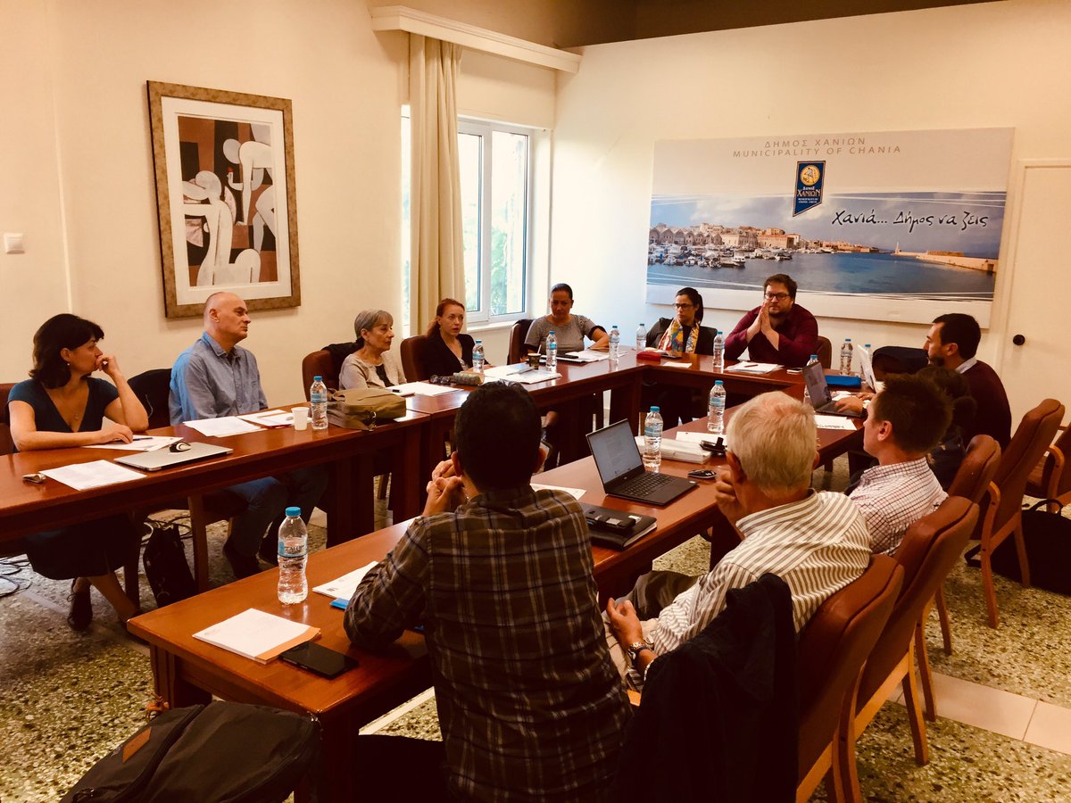 MineVagantiNGO's tweet photo. #MineVagantiNGO #MVNGO is attending the #CRN coordinated #Project #Meeting of the #KA2 #Vet #ErasmusPlus #LanguagesForEuropeanNicheTourism #LENT with a #Consortium of #7Partners from #Germany #Greece #UK #Turkey #Portugal #Spain.
The meeting is hosted in #Chania #Crete #Greece https://t.co/eJqE1ZqU3d