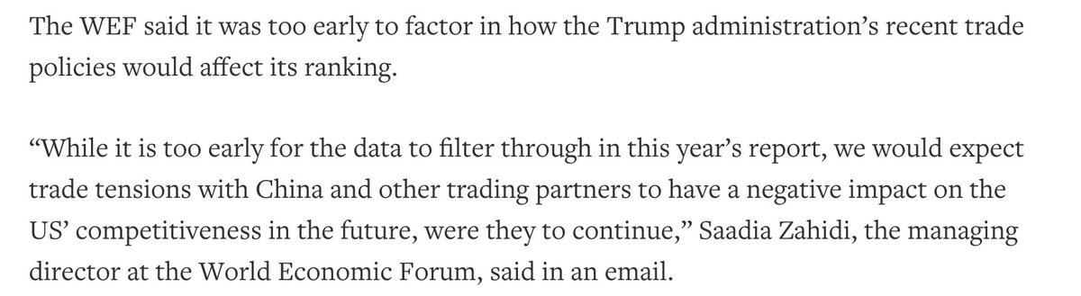 jenwithtwo's tweet photo. Saw this from @WhiteHouse today https://t.co/IU6znrmt9u.  Guess they didn't read the entire article.  #reading #tariffs #vote https://t.co/u4SVRxdxOe