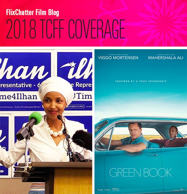 FlixChatter's tweet photo. Twin Cities Film Fest's 2018 OPENING NIGHT - the 11-day film fest is off to a smashing start!! Reviews of #TimeForIlhan Documentary & #GreenBookMovie https://t.co/kRlXSPTxQ5 Two amazing, racially-charged films you can't miss this year! #TCFF18 #TCFF2018 https://t.co/IlNywuNIiW