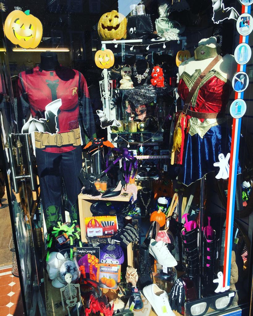 allaboardshops's tweet photo. Ready for Halloween? 
Our team at Mill Hill are! 
If you are trick or treating or need an dress up outfit, this store has it. 👻🎃🍬 https://t.co/BZqZvsxQuN