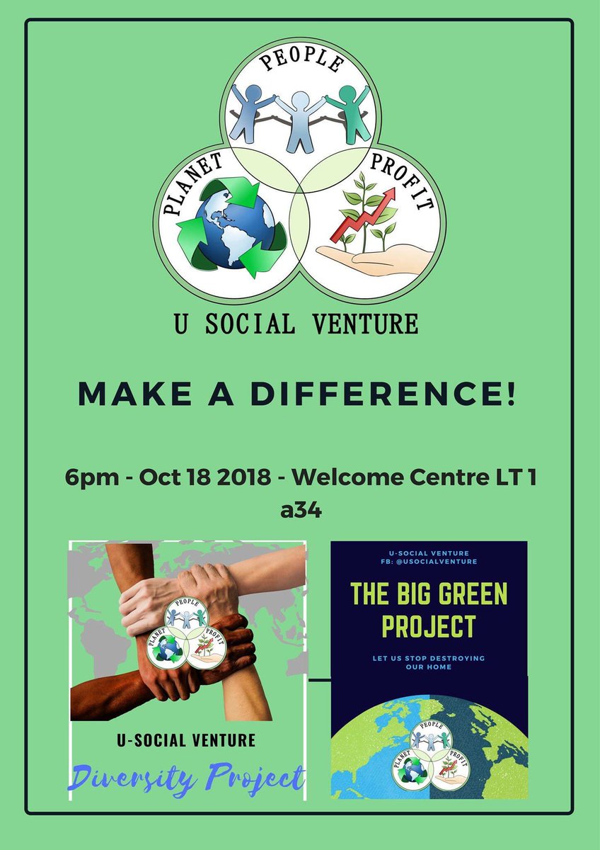 USocialVenture's tweet photo. Come and join us for our FREE TASTER SESSION! Have a chat with us about what we do, find out more about our projects and our exec positions advertised, or simply come and enjoy some refreshments! We hope to see you there tonight! https://t.co/yf0ivNThBv