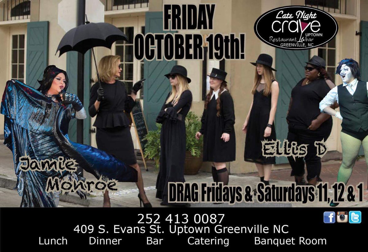 cravenights's tweet photo. THIS FRIDAY! https://t.co/HBy7e31SFZ